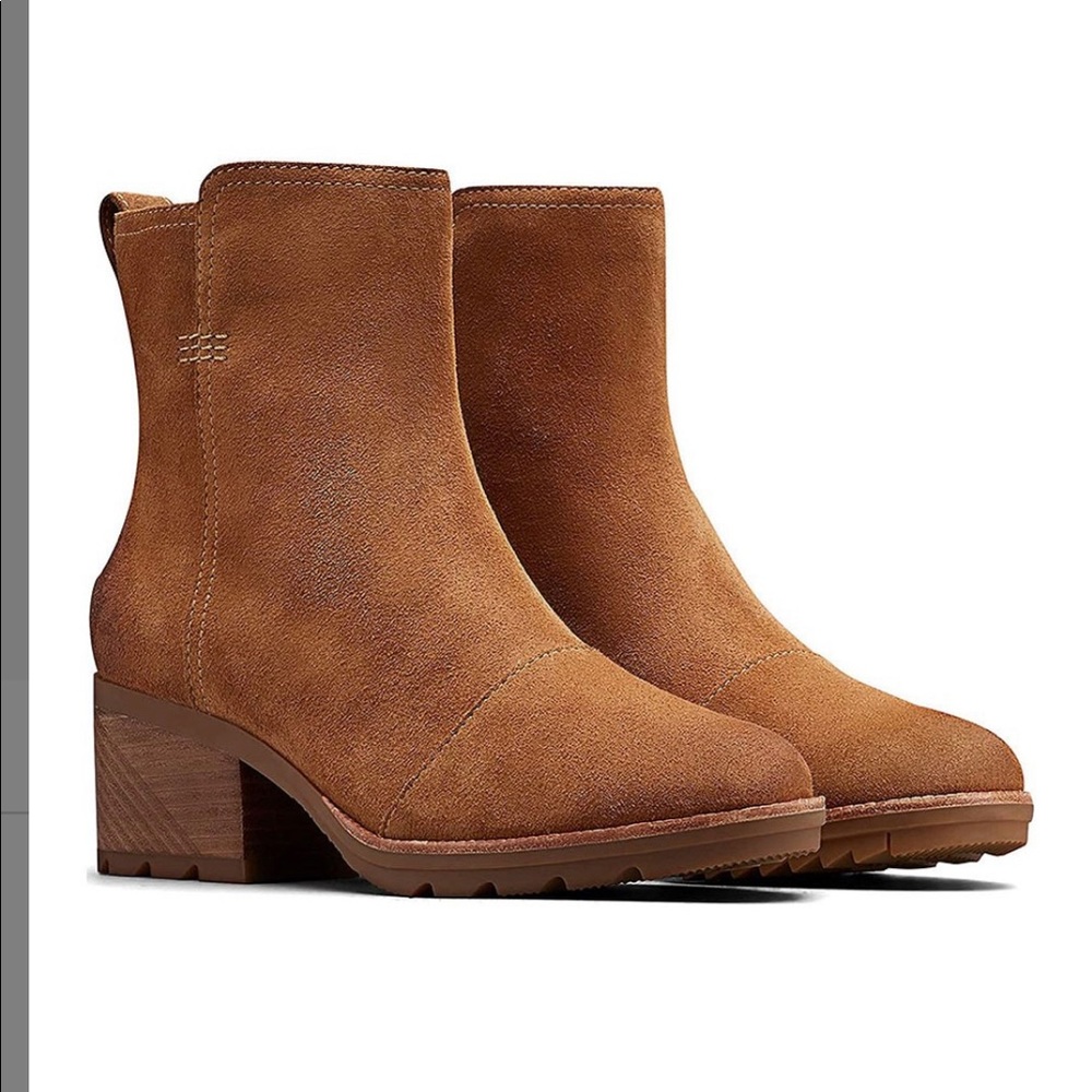 New Sorel Cate leather boots bootie - Picture 1 of 6
